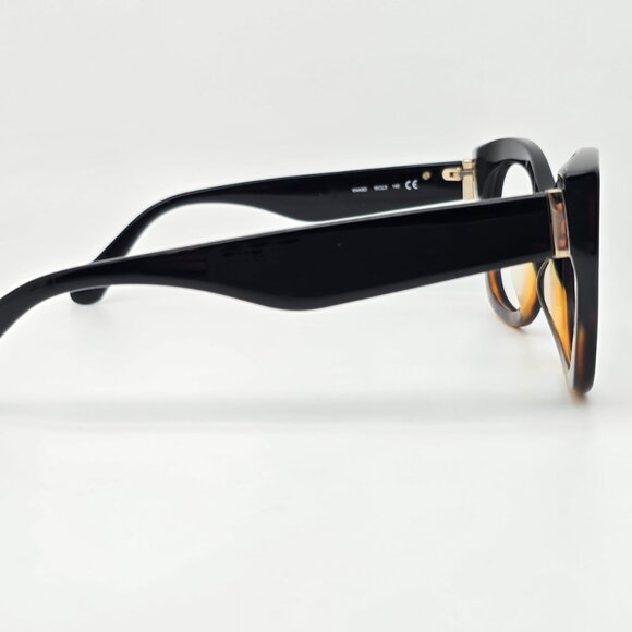 Kate Spade Jalena Black Dark Tortoise Fade Cat Eye Sunglasses Frame w/ Case 49mm - Picture 6 of 15